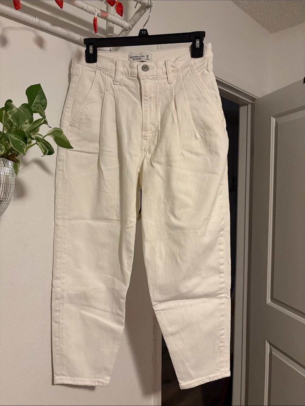 Abercrombie & Fitch 90s Mom Pleated Women's Jeans
